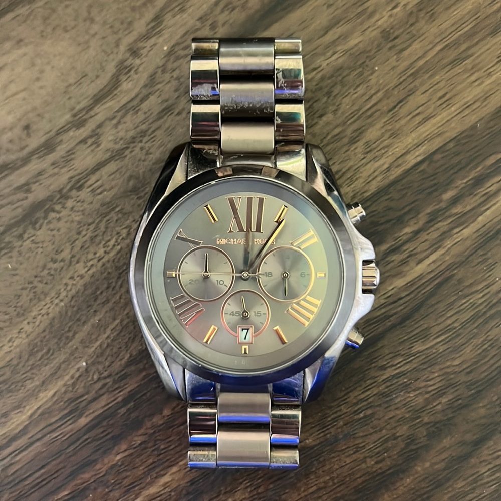 Michael Kors Oversized Bradshaw Watch in Sable